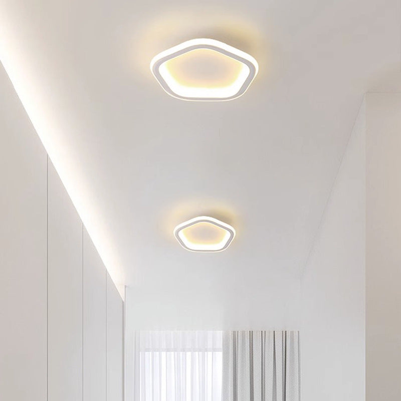 Entryway Hallway Light Modern Minimalist Corridor Balcony Ceiling Light Creative Minimalist Square Round Cloakroom Light