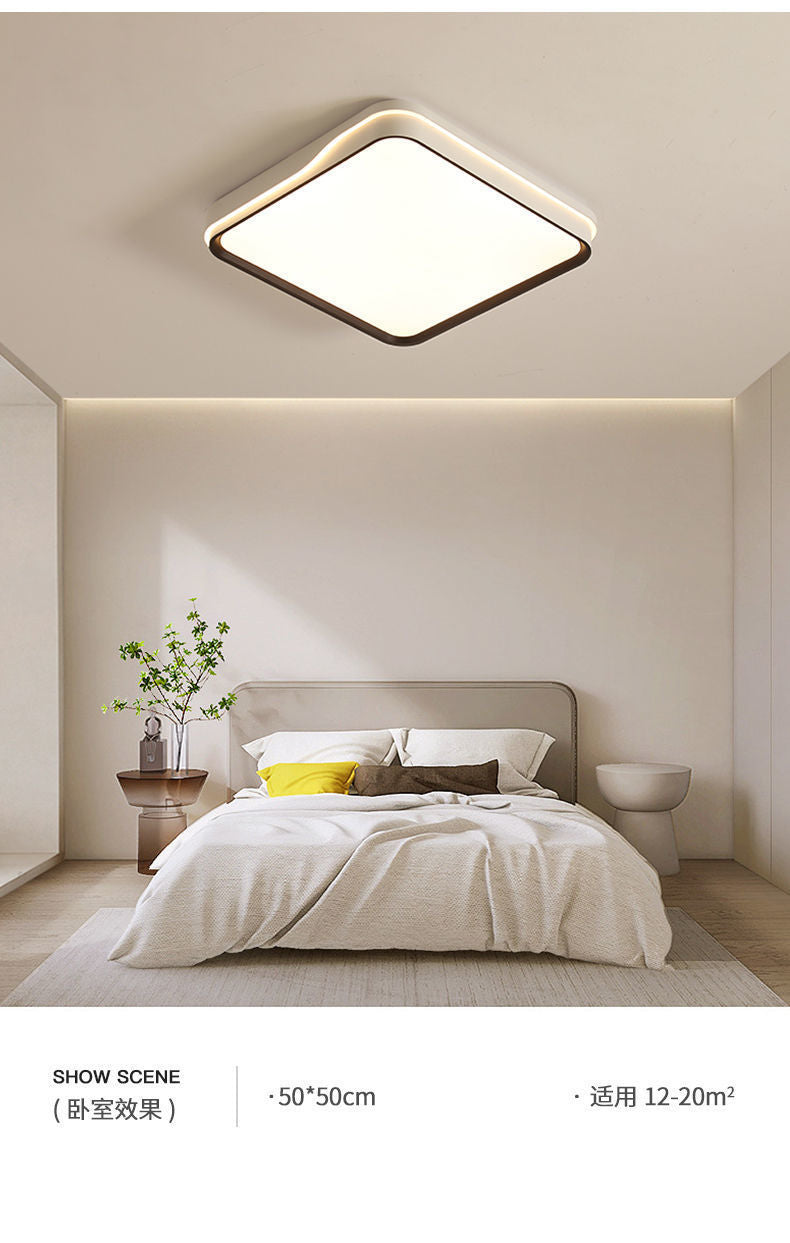 Full Spectrum Bedroom Lamp Cream Style Room Lamp Simple Modern Living Room led Eye Protection Ceiling Lamp Children's Room Lamp