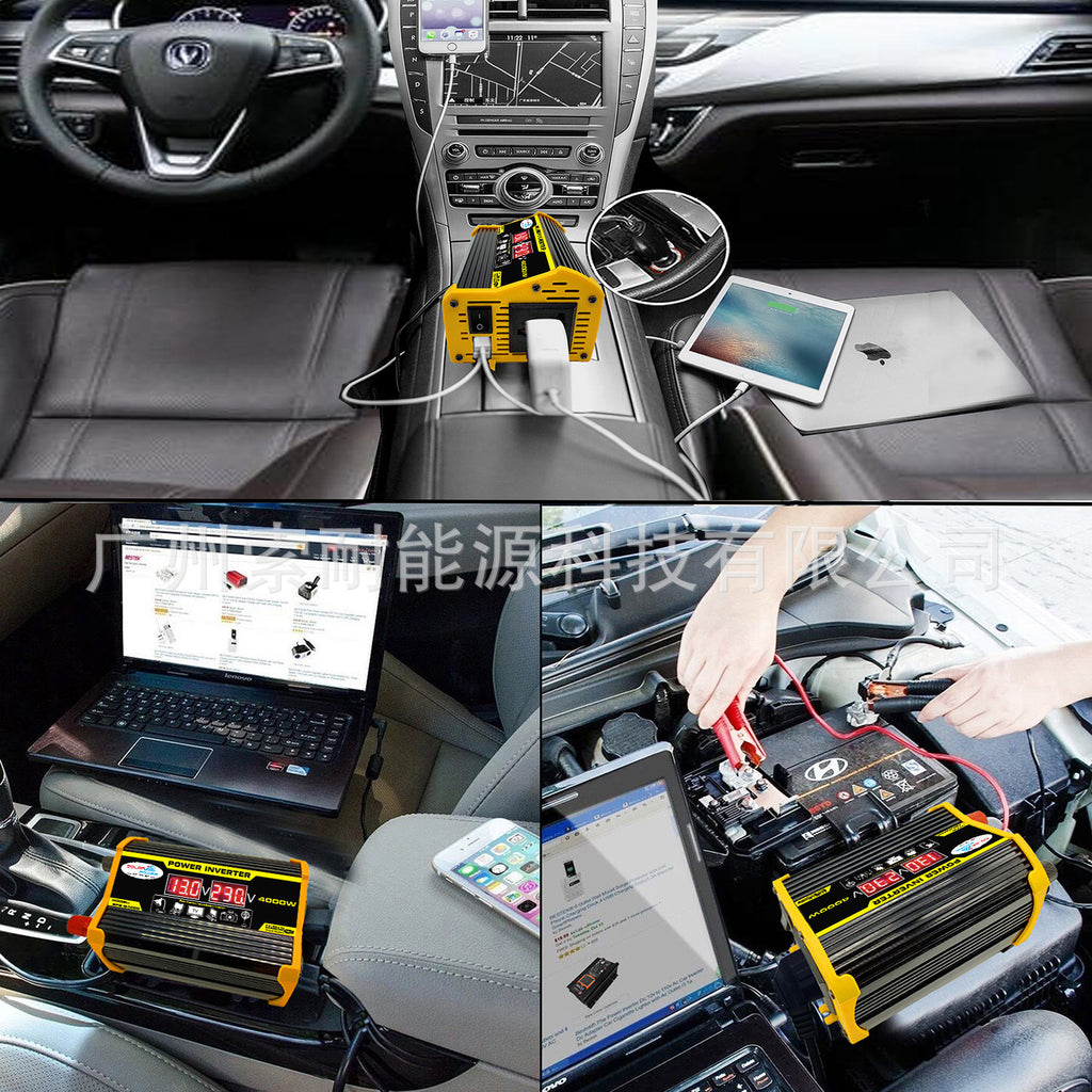 Solar Energy Kit System:12V Inverter 30A Controller 18W Solar Panel Solar System