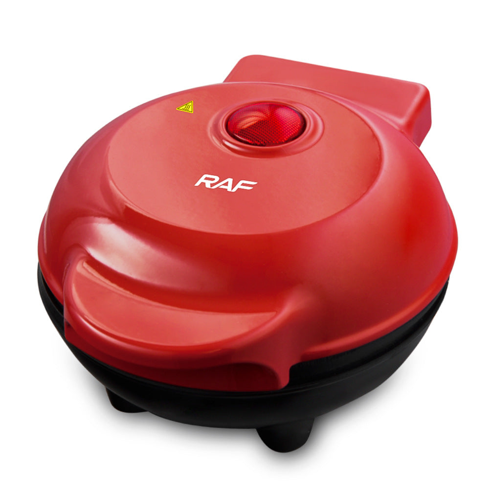 RAF European Standard Household Mini Double-Sided Breakfast Machine Waffle Heating Cake Machine Sandwich Maker Multi-Functional