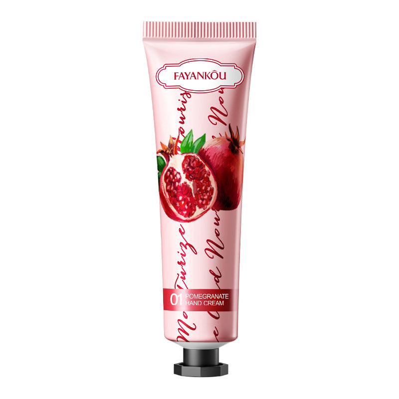 Full English Plant and Fruit Hand Cream FAYANKOU Moisturizing Autumn and Winter Anti-Dry Crack Hand Cream  Foreign Trade Wholesale