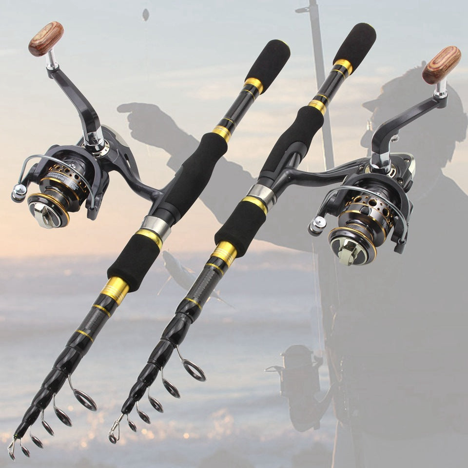 M Portable European Carp Fishing Set Fishing Gear Combination European and American Popular Fishing Rod FBA