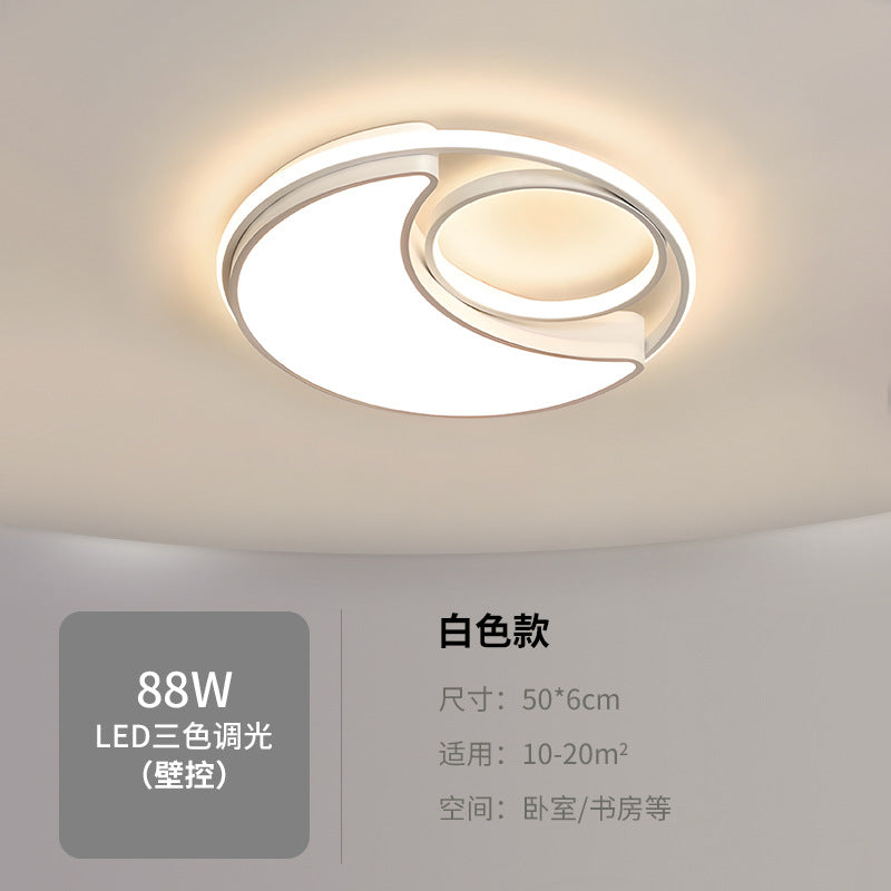 Nordic Bedroom Ceiling Light Modern Simple Creative Geometric Master Bedroom Room Lighting Design Water Ripple Ceiling Light