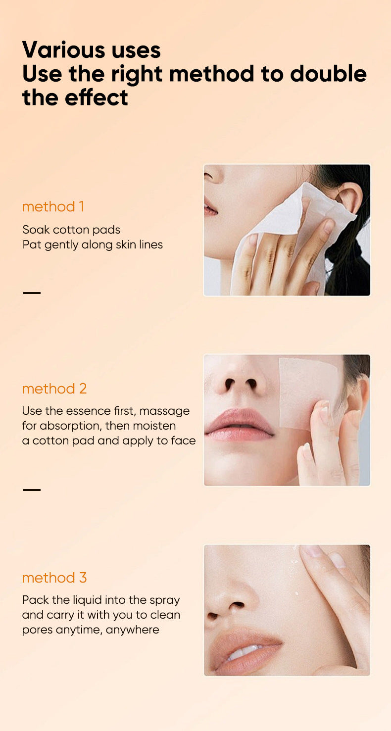 Glycolic Acid Essence Skin Care Acne Water Shrink Pores Facial Rejuvenation Original Solution Moisturizing Brightening