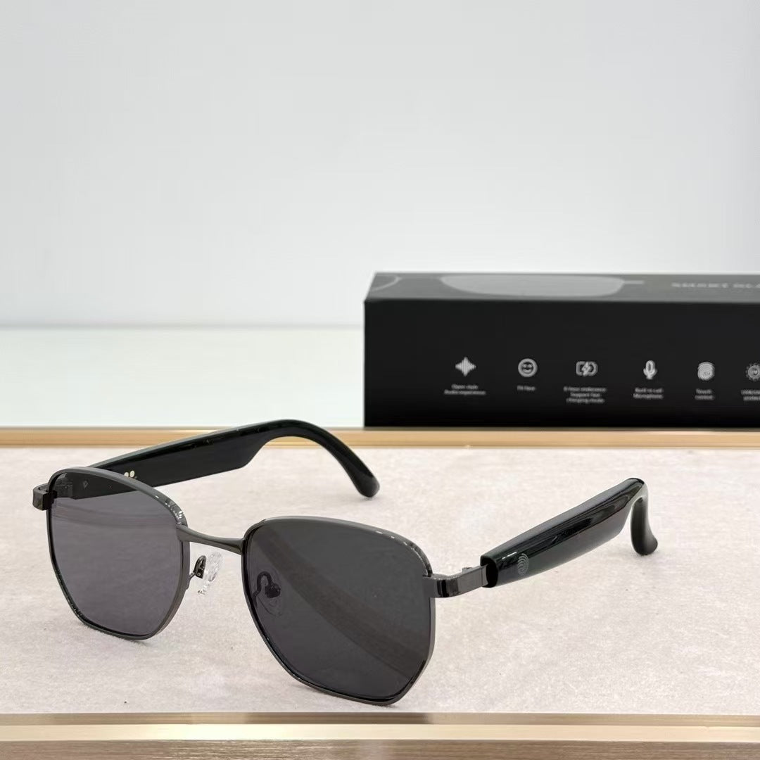 Source Factory Bluetooth Glasses for Calls and Music, Comfortable to Wear, Interchangeable Lenses, Support OEM