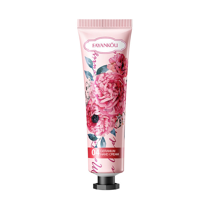 Full English Plant and Fruit Hand Cream FAYANKOU Moisturizing Autumn and Winter Anti-Dry Crack Hand Cream  Foreign Trade Wholesale