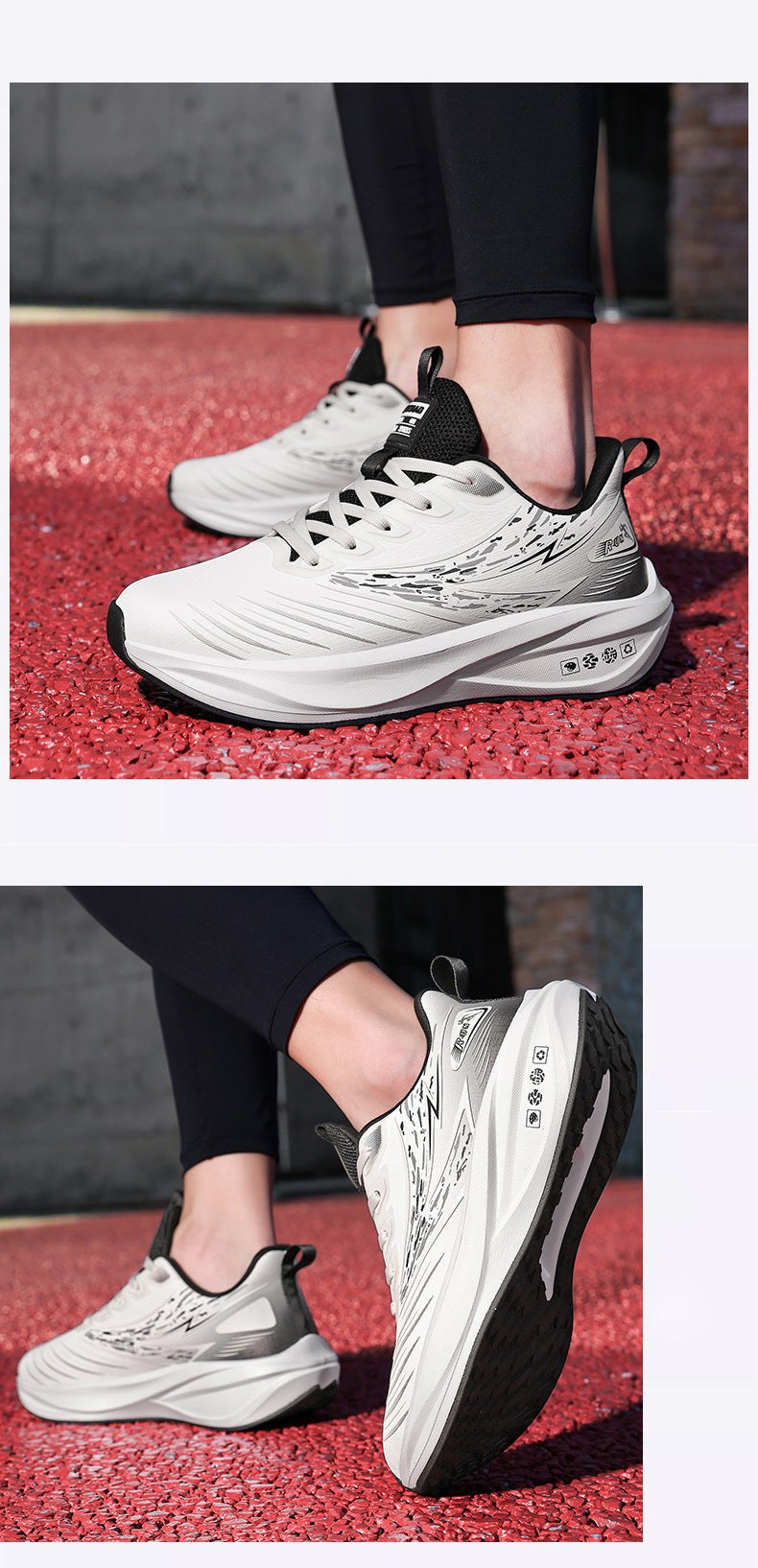 Youth Ultra-Light Soft Sole Running Shoes Leather Waterproof Comfortable Casual Fashion Men's Shoes Non-Slip Wear-Resistant Sports Shoes