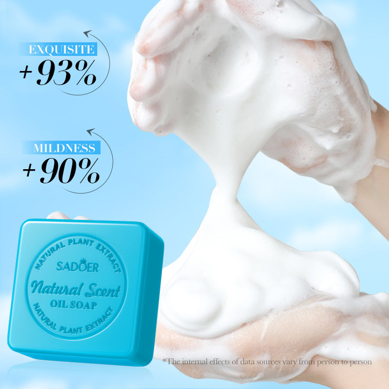 Full English Plant and Fruit Scented Soap100g SADOER Cleansing, Moisturizing Handmade Soap  Wholesale