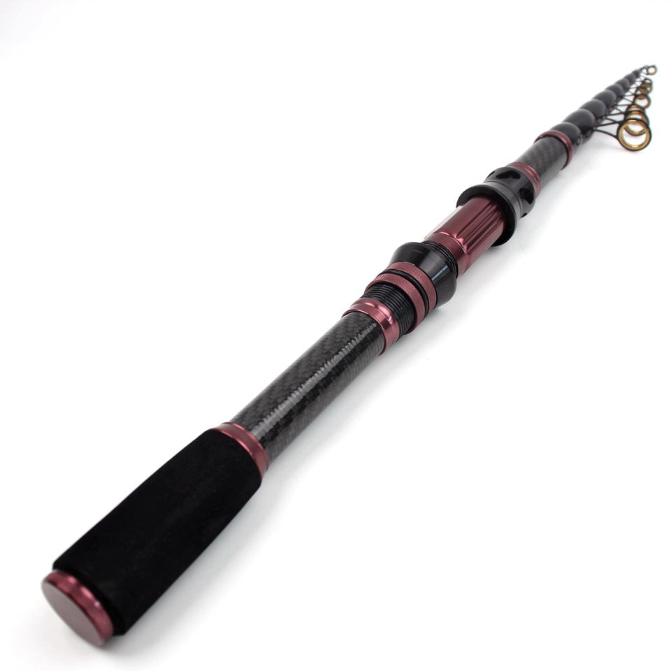 New Ultra Short Sea Rod Carbon High Quality Portable Fishing Rod Retractable Lure Casting Rod Fishing Gear Manufacturer Wholesale