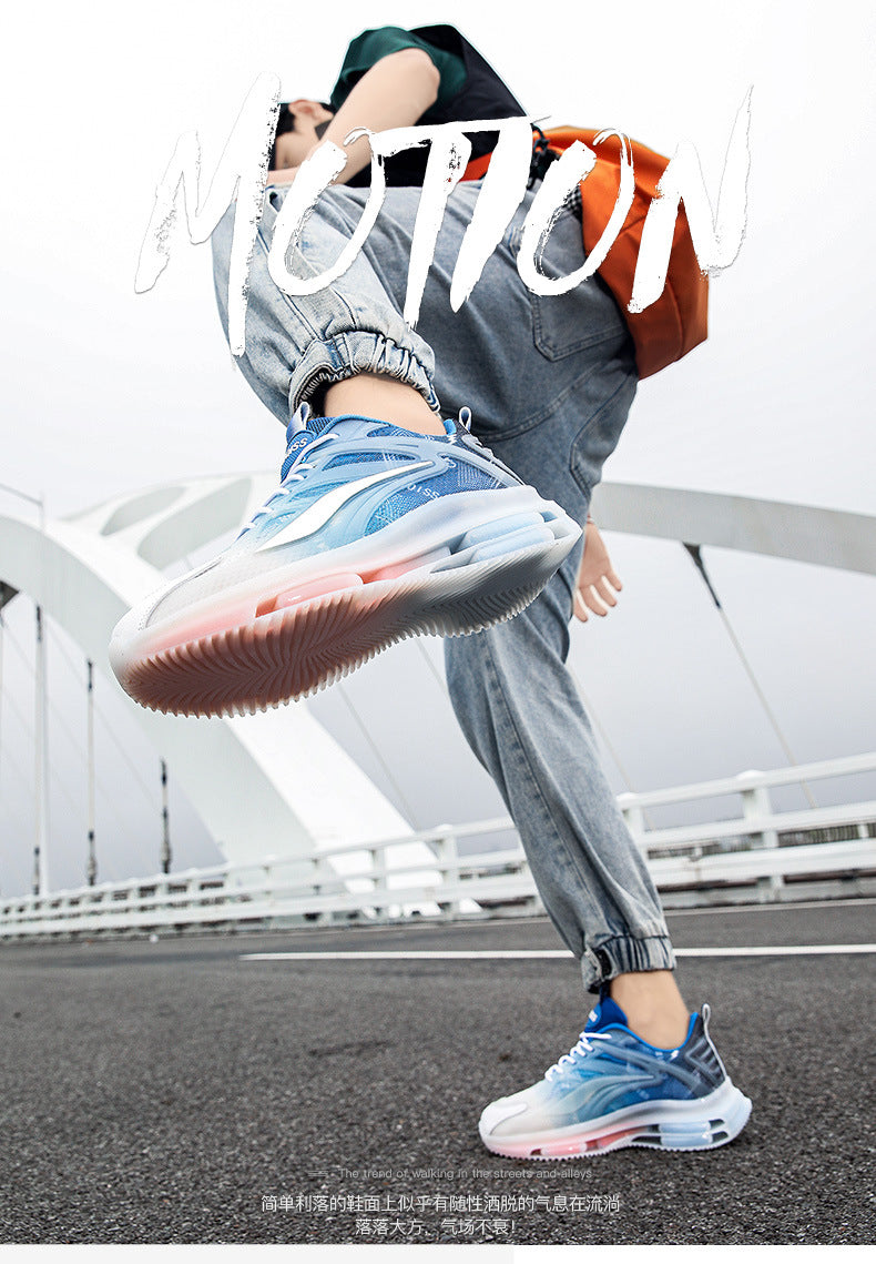 Summer New Youth Fashion Trend Comfortable Breathable Running Shoes Couple Casual Non-Slip Wear-Resistant Sports Shoes