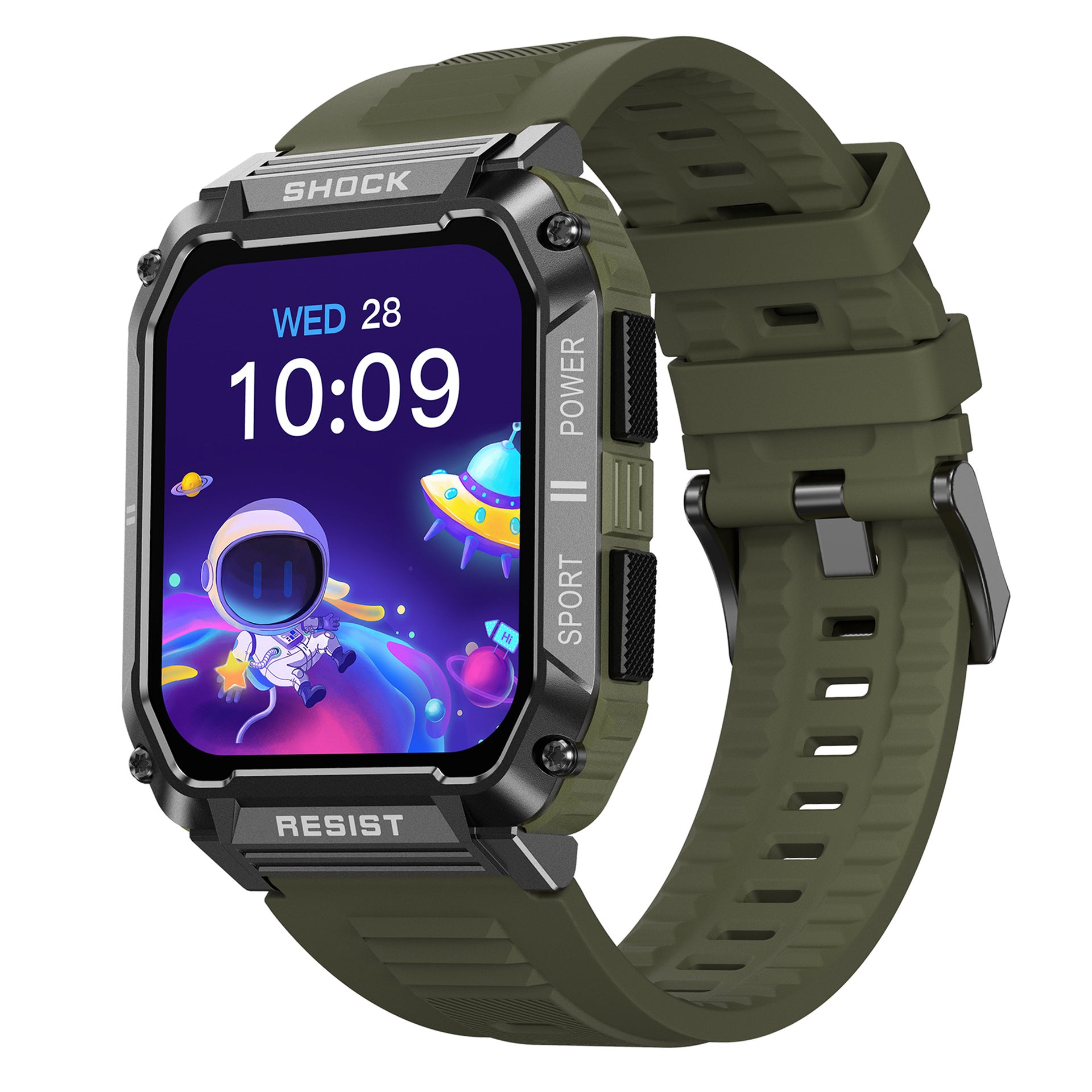 T3Smart Watch Bluetooth Call True Heart Rate Step Sleep Monitoring IP68Deep Waterproof Sports Tri-Proof