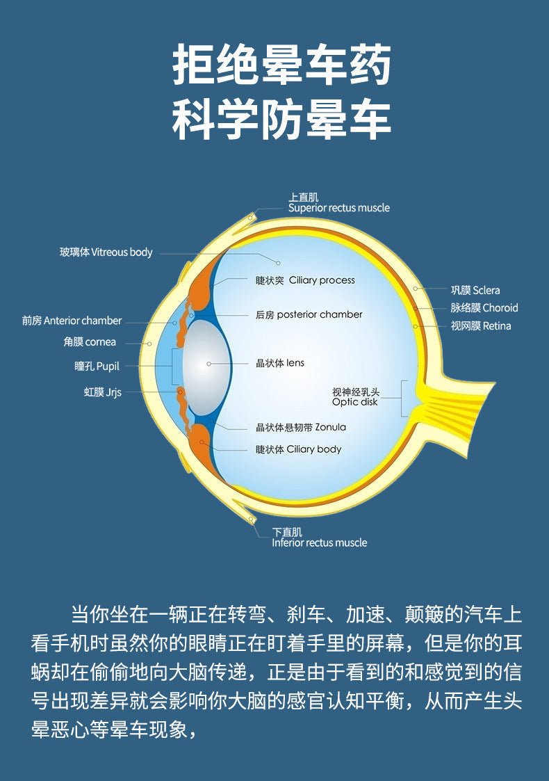 Same Style Technology Anti-Dizziness Boat Airplane Lens-Free Portable Folding Children Adult Liquid Glasses Goggles