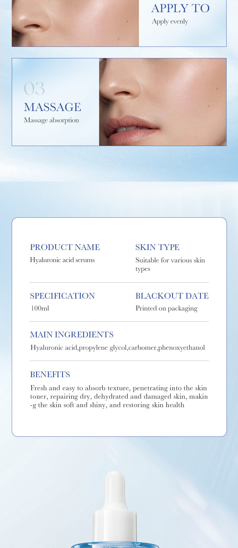 Full English Sakura Essence100ml SADOER Collagen elastic moisturizing essence  wholesale