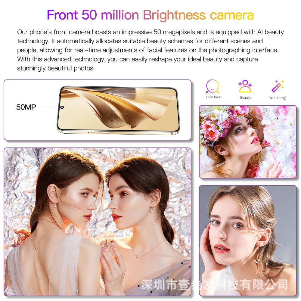 New Reno10pro(2+16G)7.3Inch5G All-in-One Hot-Selling Smartphone Factory