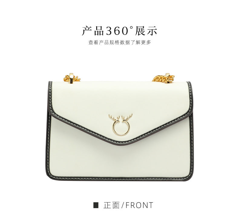Niche Light Luxury Single Shoulder Crossbody Bag Trendy Chain Women's Bag Single Shoulder Small Square Bag Underarm Chain Bag In Stock
