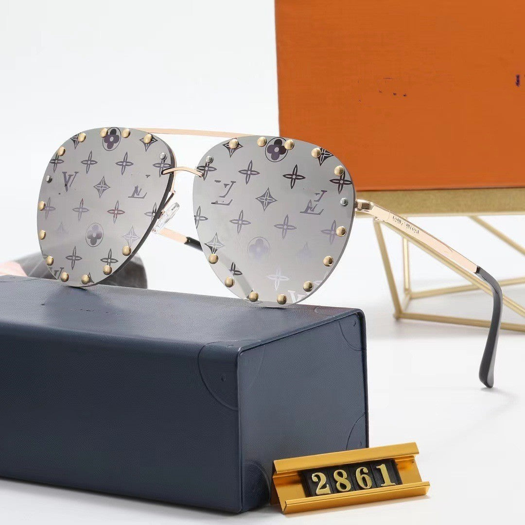 Donkey House Big logo Ultra-light Glasses Frame Large Frame Internet Celebrity Same Style Retro Fashion Sunglasses Frame for Men and Women