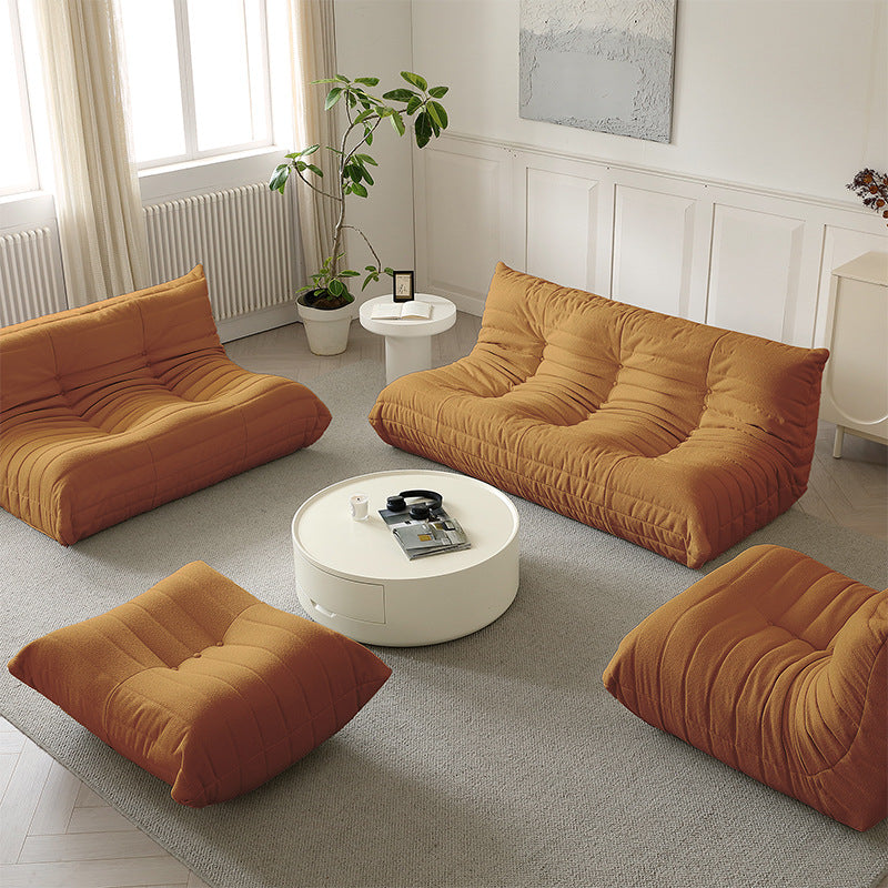 Compression sofa Vacuum Compression Sofa Caterpillar Full Sponge Single Chair Living Room Caterpillar Sofa
