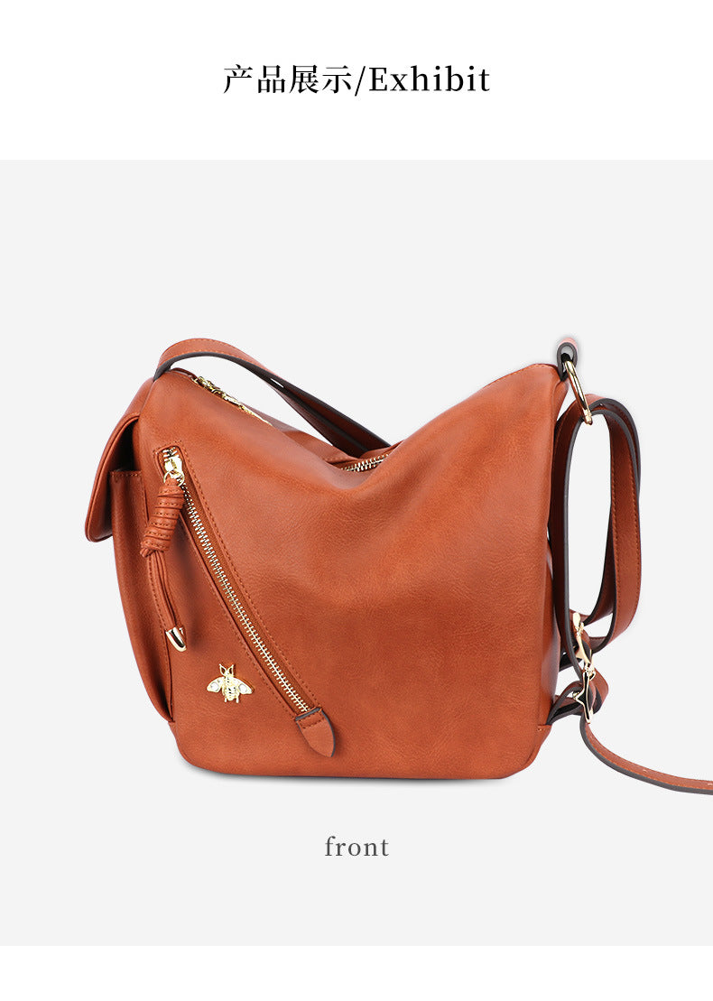 Women's Bag Trendy Fashion New Underarm Bag Large Capacity Commuter Bag European and American Retro Style Elegant Crossbody Bag for Women