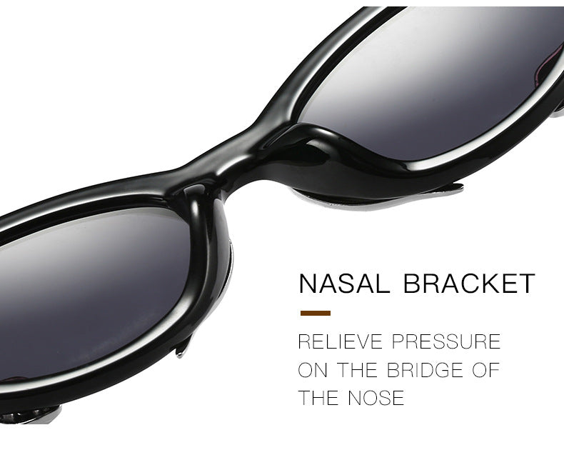 gm Same Style Women's Sunglasses Snake Small Frame Sunglasses High-End Steampunk Cat Eye Glasses shades