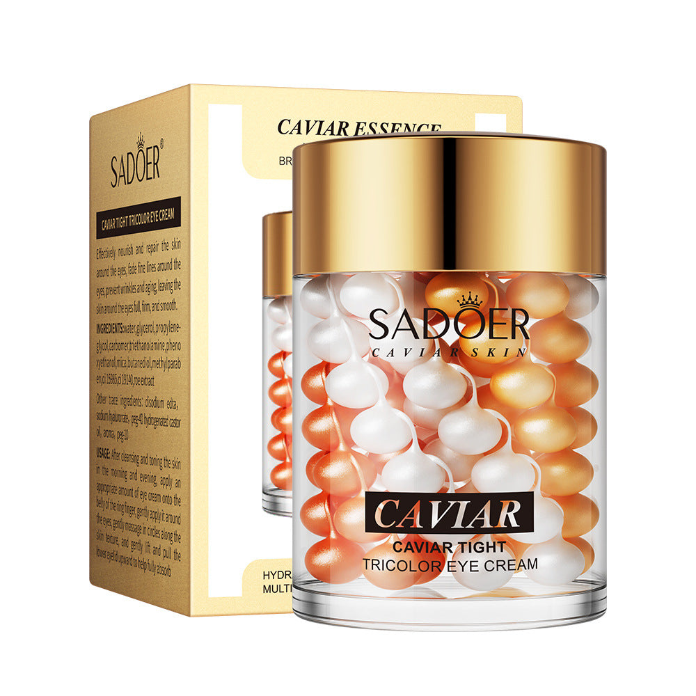 Caviar Eye Cream60g Three Colors Moisturizing Improve Dark Circles Eye Lines Eye Bags Export Manufacturer Wholesale