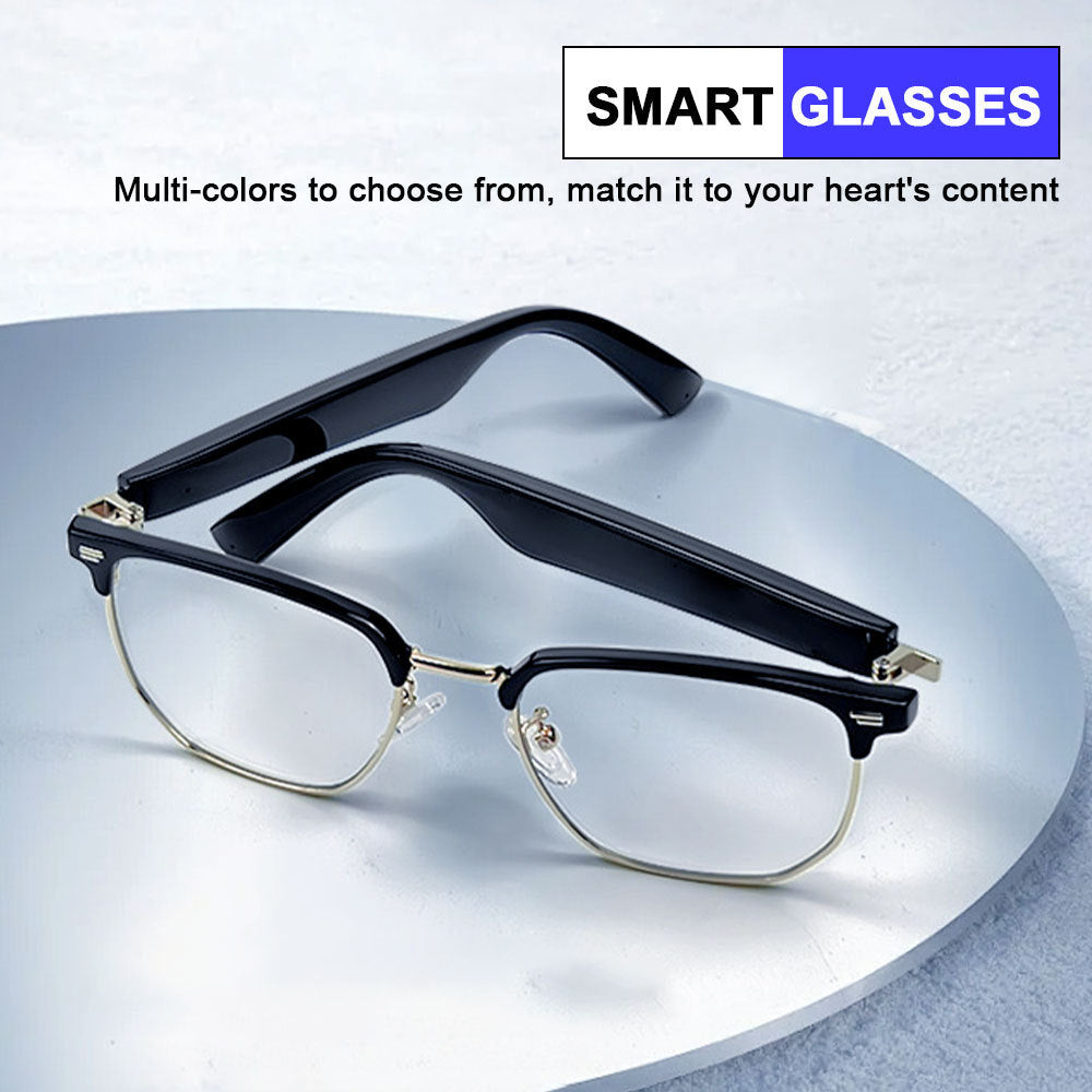 Smart Audio Glasses Bluetooth Call Driving Cycling Comfortable Lens Non-Prescription Sunglasses ai