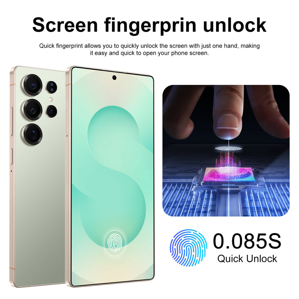 AliExpress TK Popular S25Ultra Android7.3inch smartphone16+1T Brand new, unopened factory