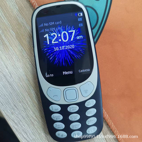 2.4Camera with dedicated slot GSM 2G Button Phone for Students and Seniors3310Feature Phone