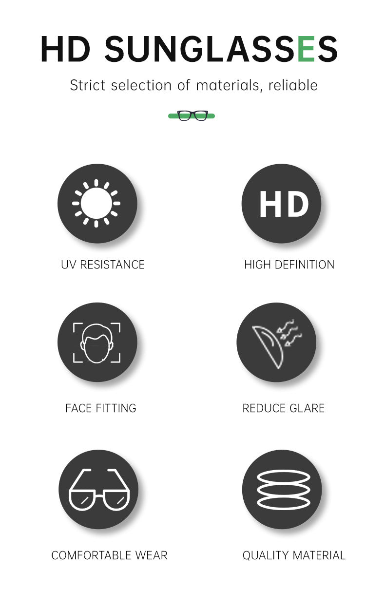 European and American Style Half-Frame Cycling Sunglasses Windproof Sunglasses for Women Personalized Outdoor Sports Running Glasses Eye Protection for Men