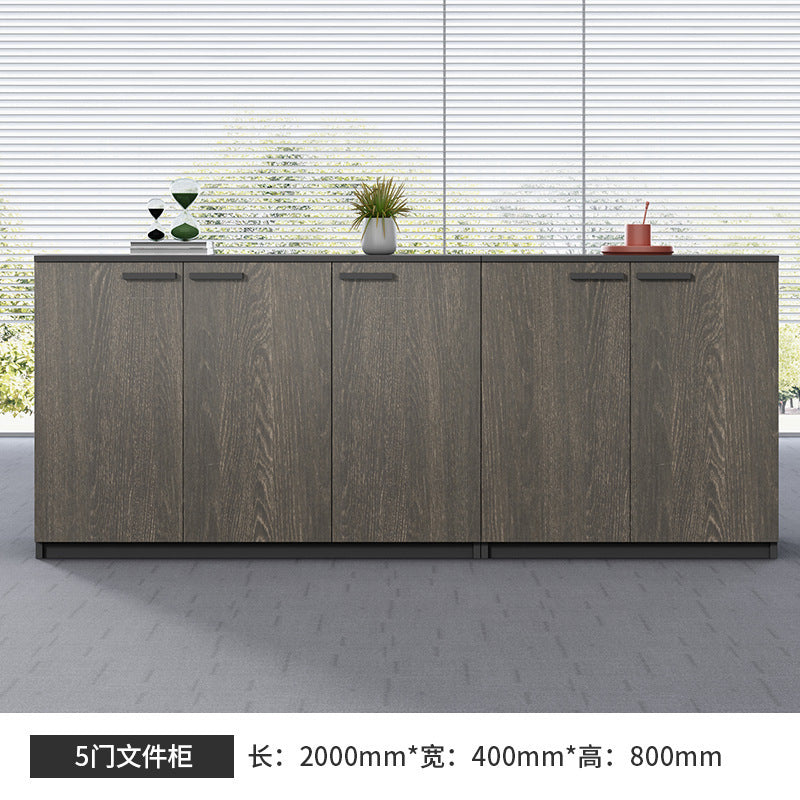 File Cabinet Low Cabinet Floor Cabinet Storage Cabinet Wooden Office Partition Cabinet Document Cabinet Archive Cabinet with Lock Office Cabinet