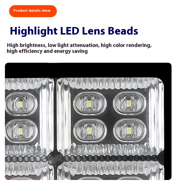 Wholesale New Solar Garden Lights for Rural Outdoor Rainproof ABS Body with LED Light Source IP65 Rating for Foreign Trade