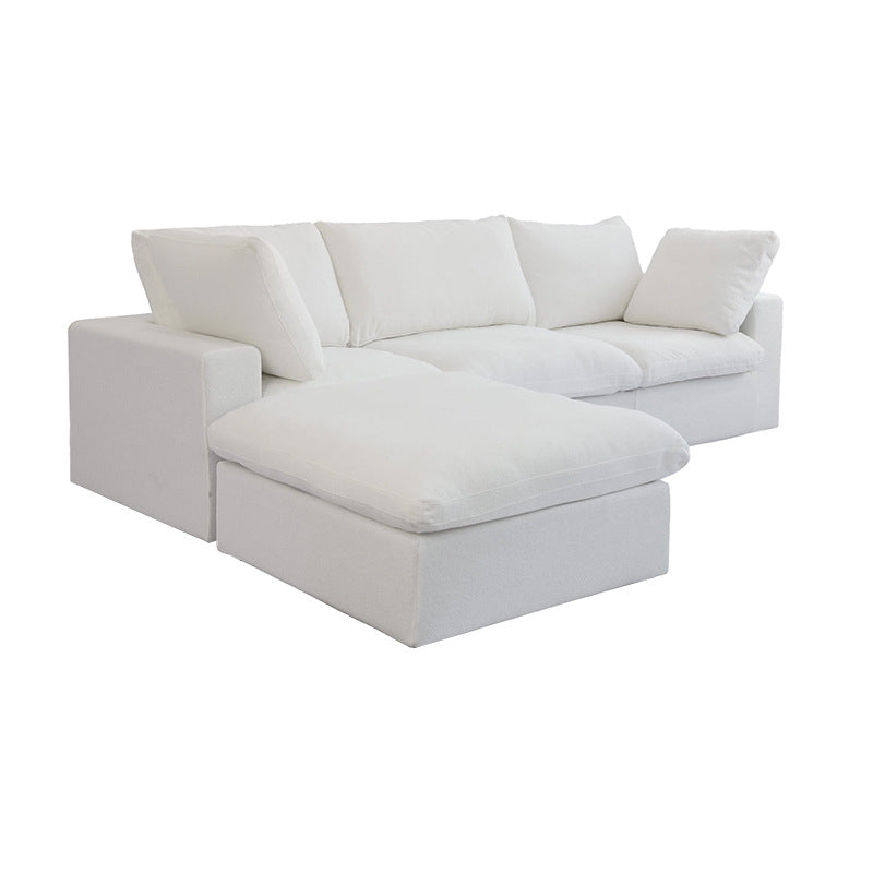 CompressionSofa Vacuum Compression Roll Pack Fabric Sofa Corduroy Living Room Sofa Cloudsofa