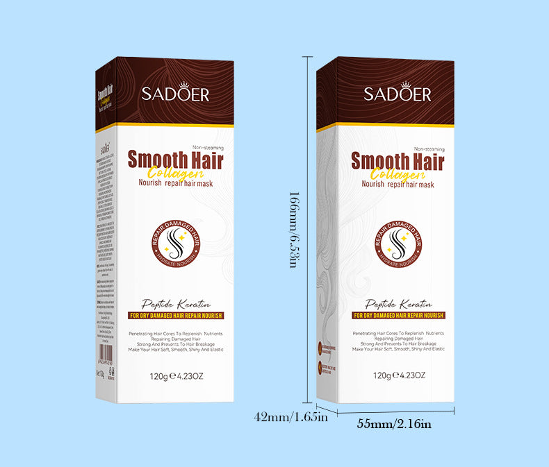 Collagen Smooth Hair Mask SADOER Nourishing and Smooth Hair Conditioner Cross-Border Wholesale
