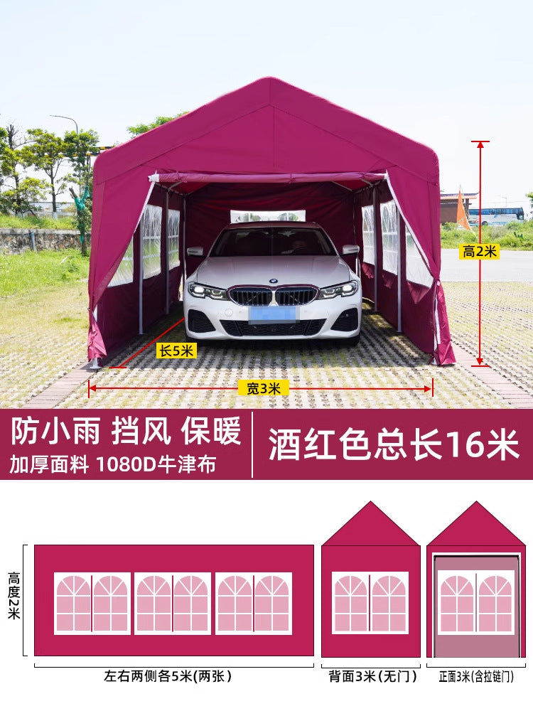 Camping Internet Celebrity Market Stall Tent Cover Thickened Windproof Rainproof Coldproof Outdoor Windproof Cloth Distribution and Dropshipping