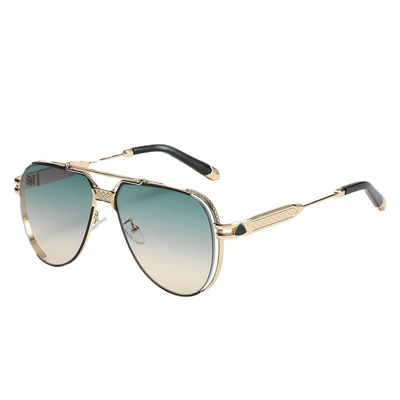 Double Bridge Toad Glasses Men's European and American Fashion Punk Style Sunglasses Outdoor Sports Sun Protection Glasses sunglasses