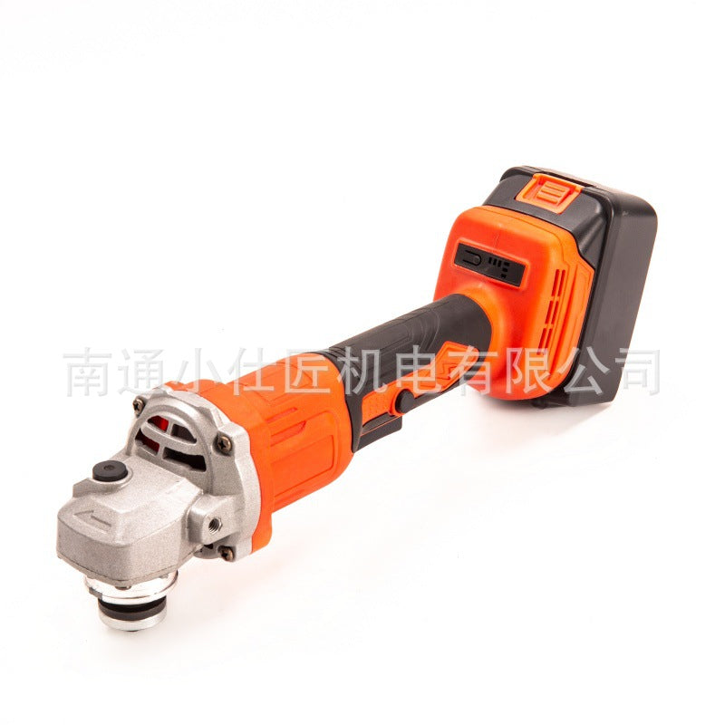 Brushless Angle Grinder High Power Polisher Cordless Rechargeable Cutting Grinding Household Lithium Battery Angle Grinder