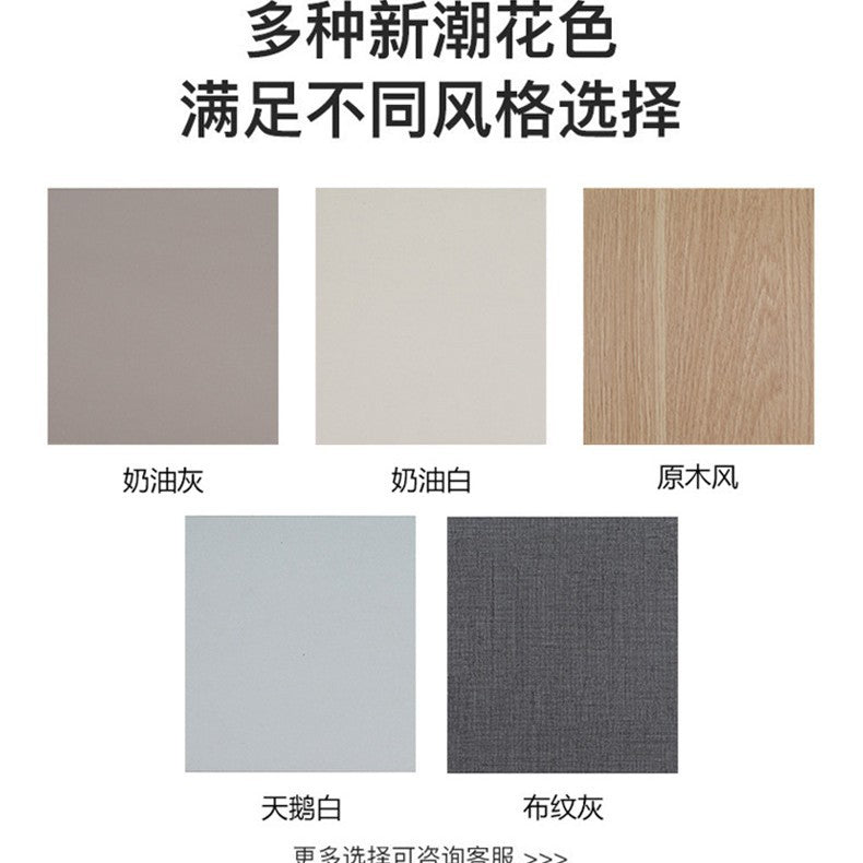 Custom Wardrobe One-Door to Ceiling Combination Home Bedroom Furniture Simple Modern European Pine Board Storage Closet