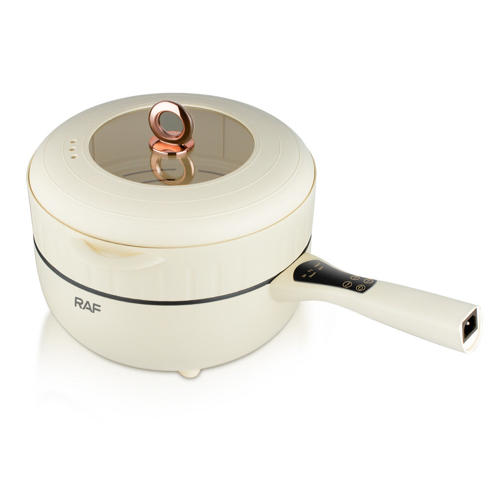 RAF European Standard Multifunctional Electric Frying Pan Household Integrated Non-Stick Cooking Pot Electric Cooking Pot Steamer5L+7L