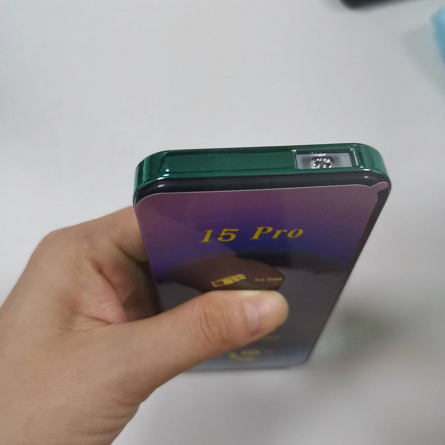 New2G Apple Fruit Style GSM 2.8Large Screen Dual SIM2500mAh Large Capacity15pro Button Function Hand