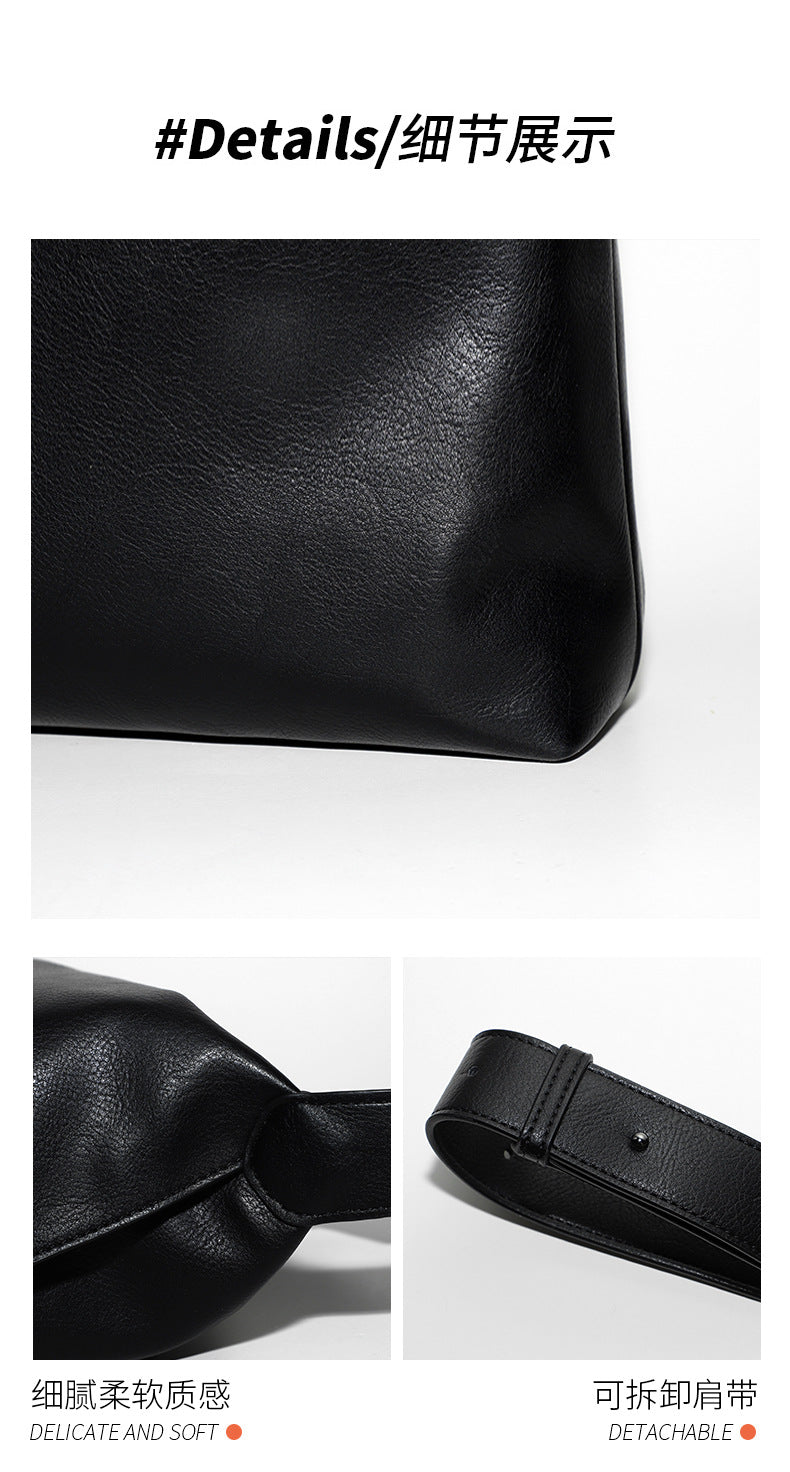 Women's Trendy Fashion New Korean Style Crossbody Bag Personality Stylish Fashionable Large Capacity Shoulder Bag