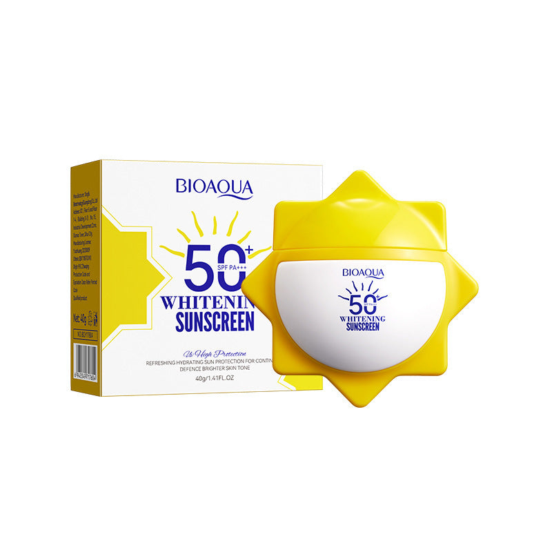 Whitening Sunscreen40gBIOAOUA Improve Isolation UV Protection Sunscreen Lotion Cross-Border Wholesale