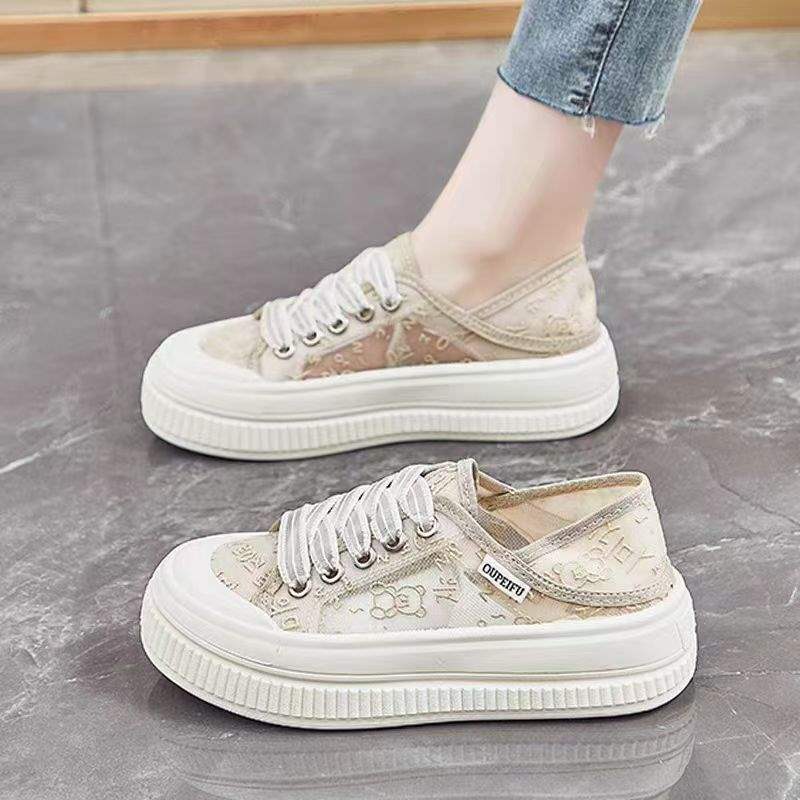 Women's Two-Way Wear Cushioned Biscuit Shoes2025New summer outer wear mesh breathable soft sole casual sports fisherman shoes