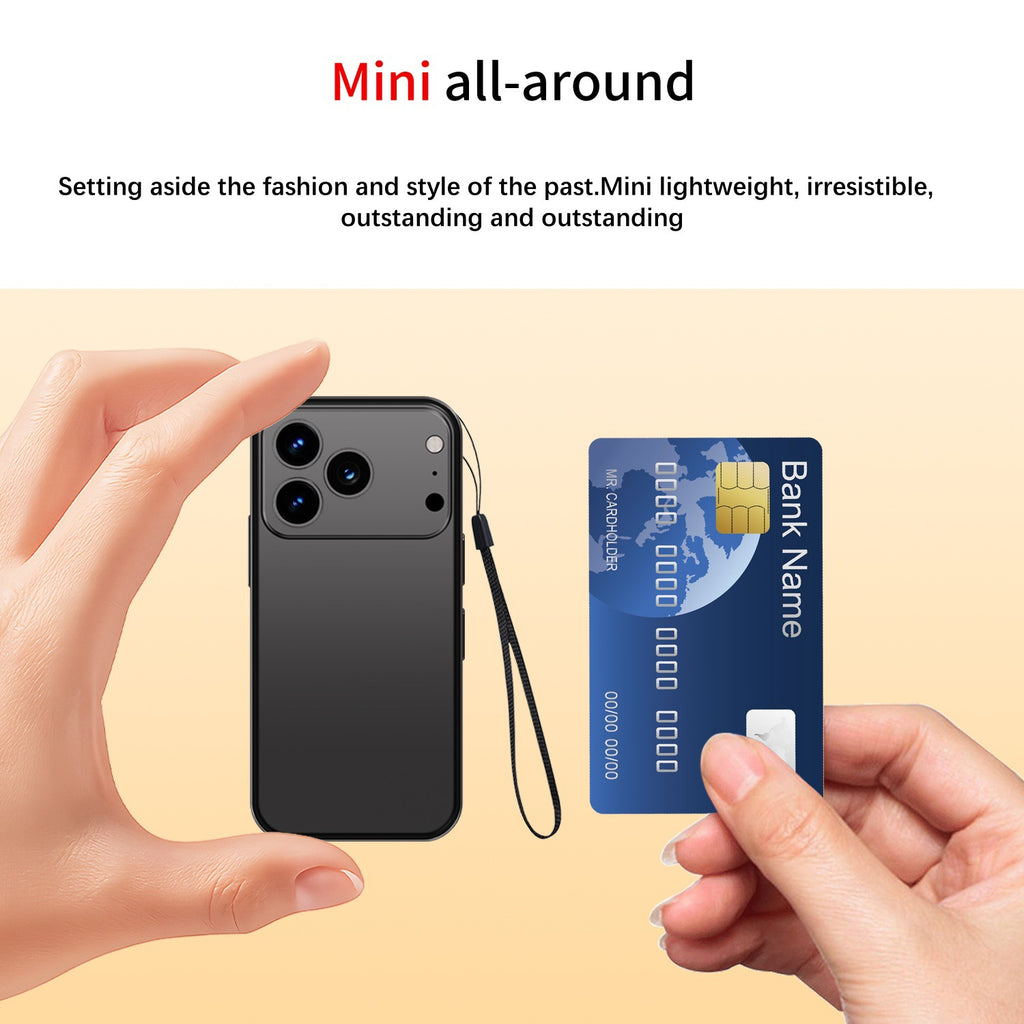 Mini Small Phone XSI17promax Mobile Phone 3.5Inch Mini Mini Smart Small Phone Hot Sale