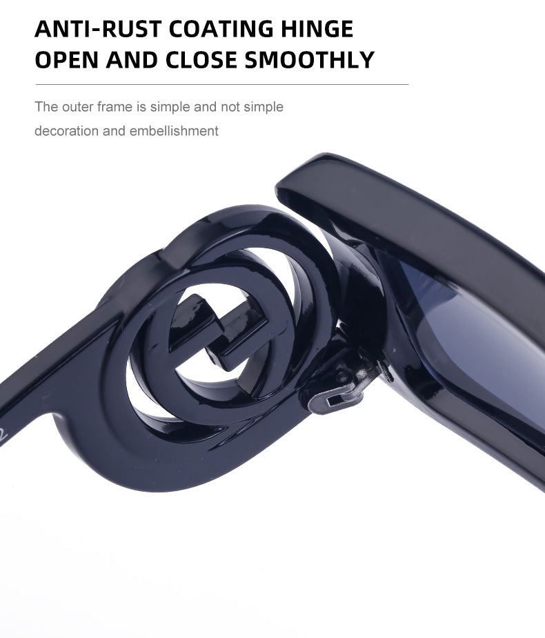 New Fashion Square Frame Sunglasses for Women, Unique Small Frame Sunglasses for Men, Wholesale Glasses sunglasses