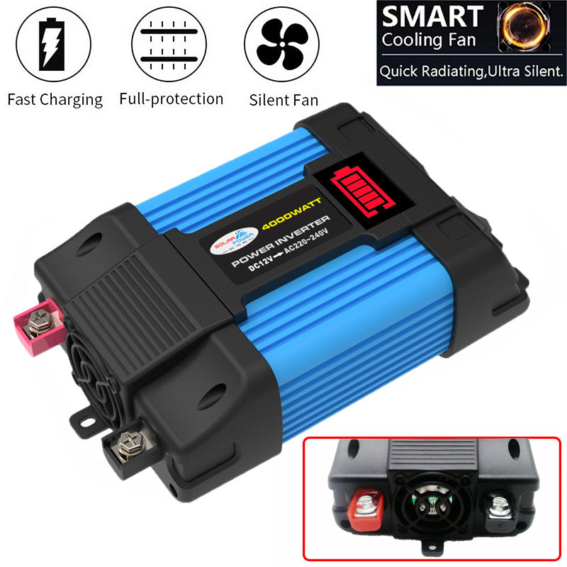 Automobile and Motorcycle Parts Car Converter Inverter300W/500W 12V Turn110V/220V Car Inverter Power Supply