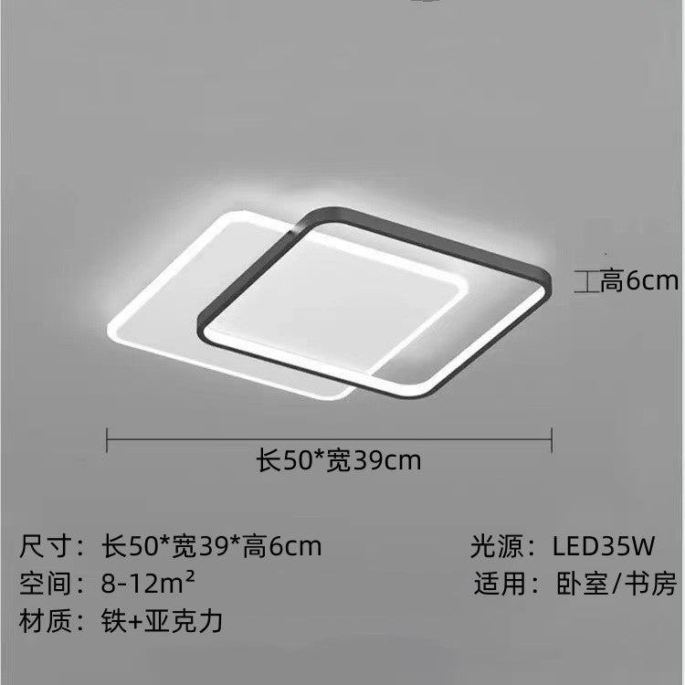 2025New Simple Modern Style led Ceiling Lamp Round Room Light Fixture Nordic Style Master Bedroom Dining Room Home Light Fixture