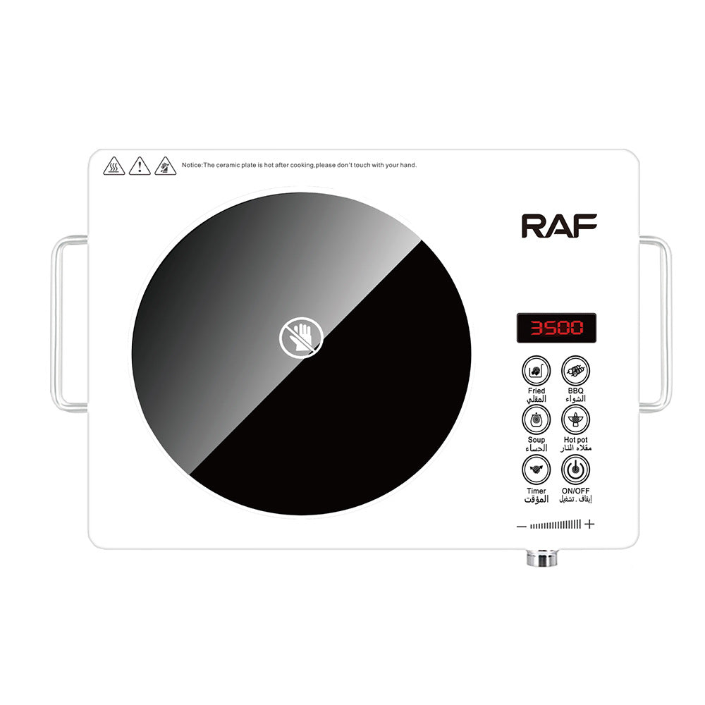 RAF European Standard Electric Ceramic Stove for Home Use, Multi-Functional High-Power Stir-Fry Hot Pot Induction Cooker, Countertop Electric Stove for Stir-Frying and Cooking