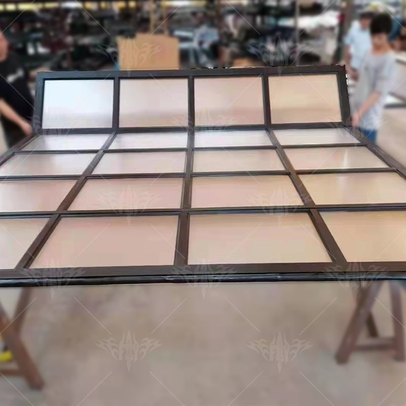 8x7 Aluminum Alloy Glass Garage Door Cheap 16x8 Glass Garage Door