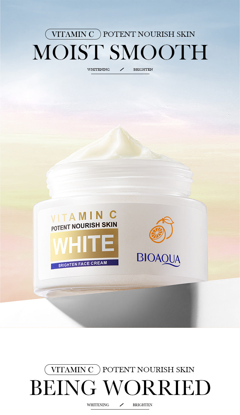 All English Vitamins C Whitening Skin Care Set BIOAOUA Cleansing and Moisturizing Five-Piece Set  Wholesale