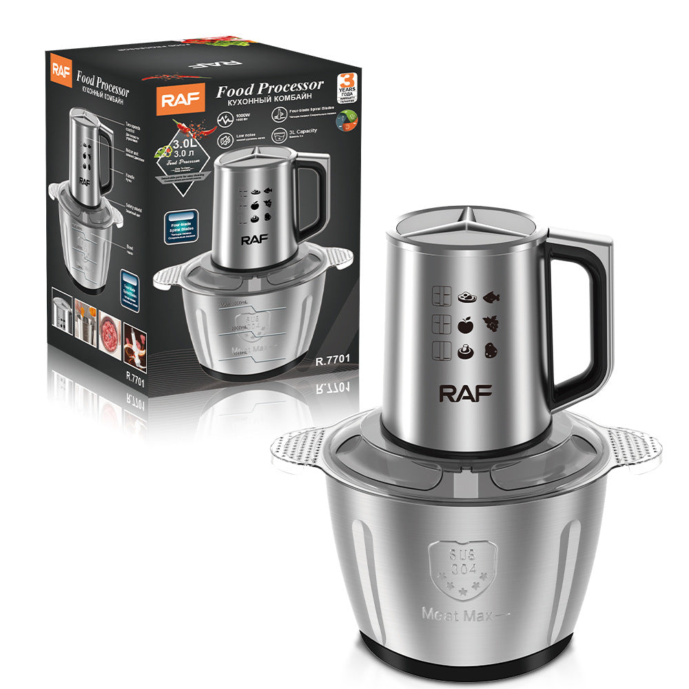 RAF European Standard Electric Meat Grinder Meat Mincer Meat Mixer3L Household Meat Grinder Multi-Functional Cooking Tool R 7701