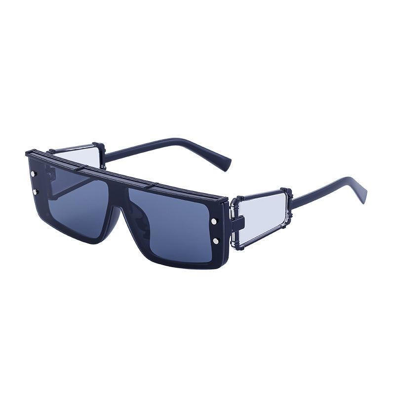European and American Cyber Steampunk Square Frame Sunglasses for Men Trendy Y2K Wholesale Sunglasses and Eyeglasses sunglasses